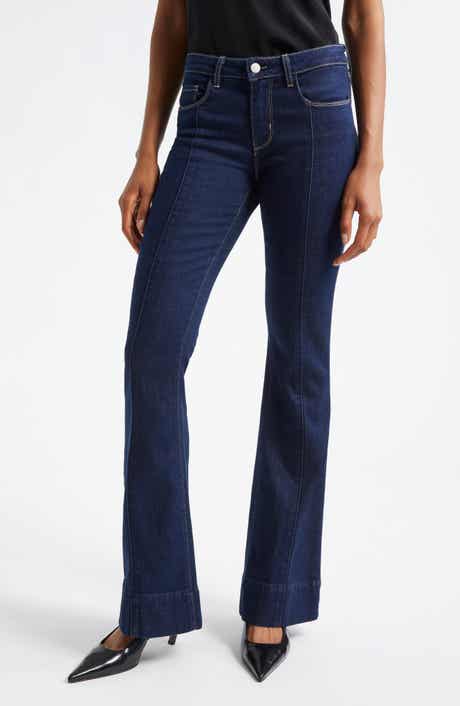 L'AGENCE Lenora Front Seam Flare Leg Jeans