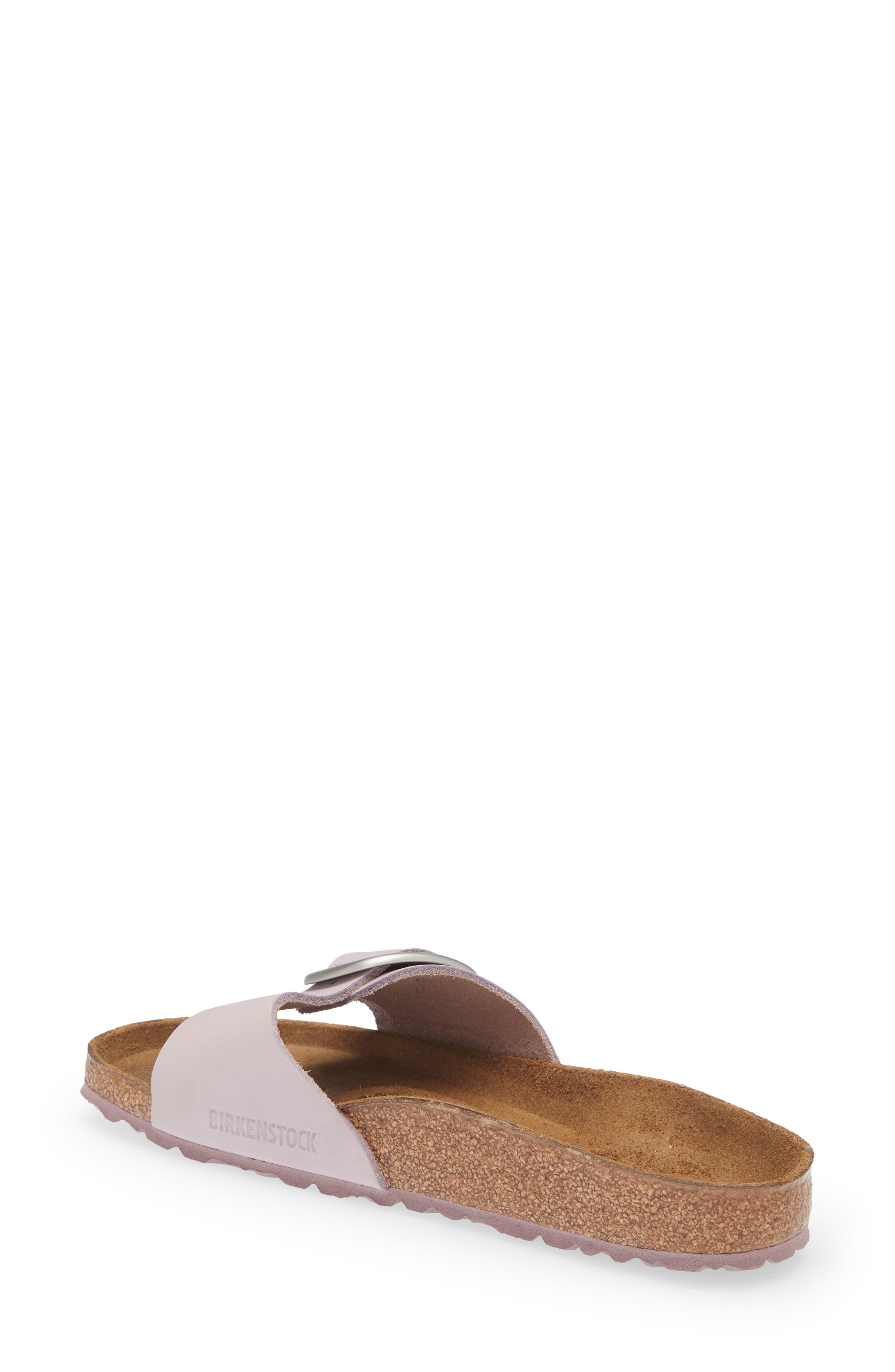 Birkenstock Madrid Big Buckle Slide Sandal, Alternate, color, 