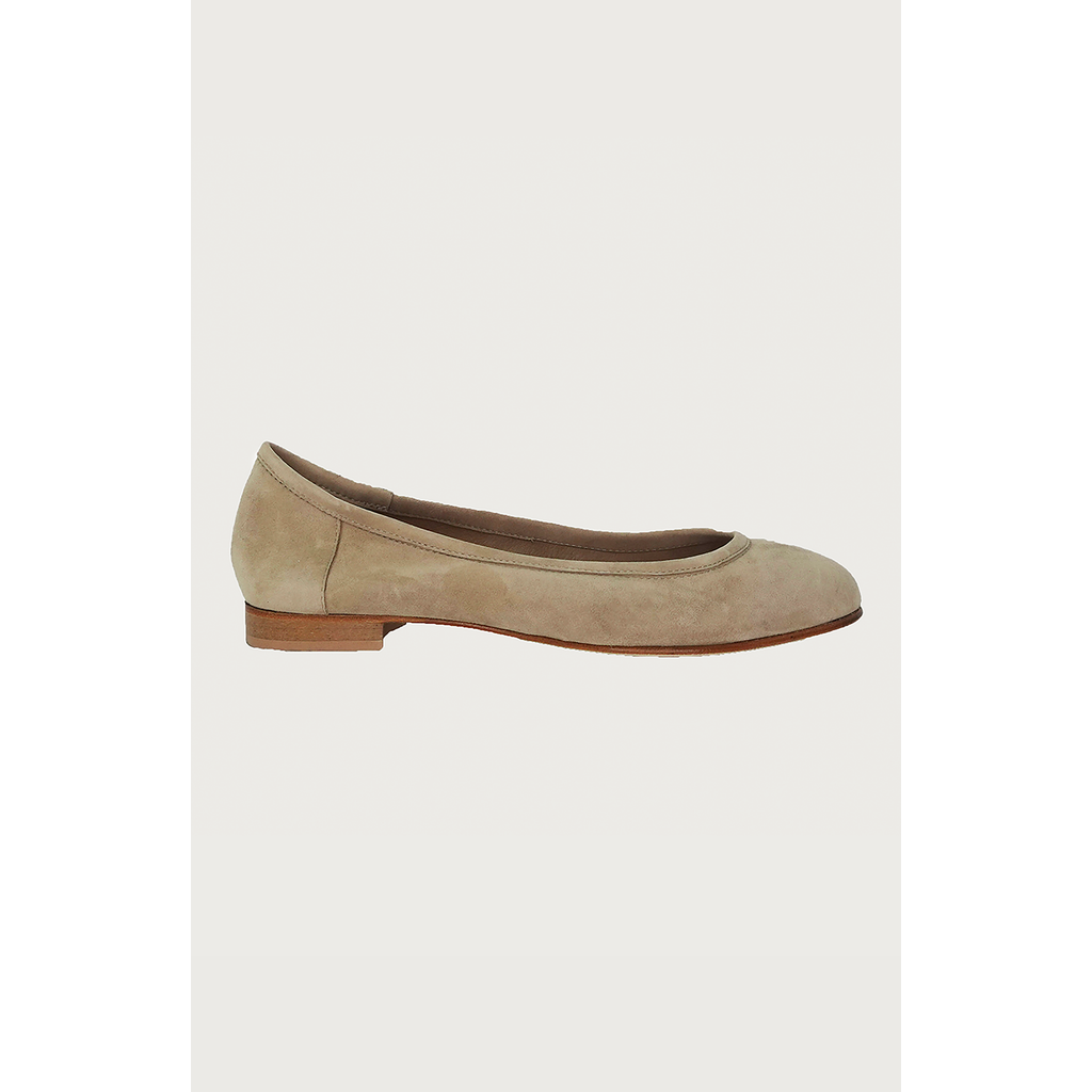 Andrea Carrano Bambolina Ballet Flat In Brown
