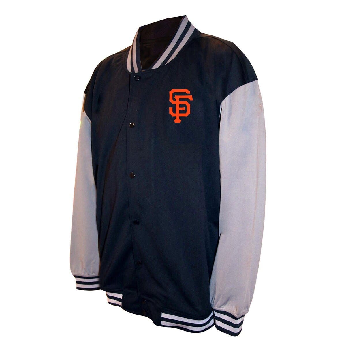 Men'sProfile  Black San Francisco Giants Full-Snap Varsity Jacket - image 2