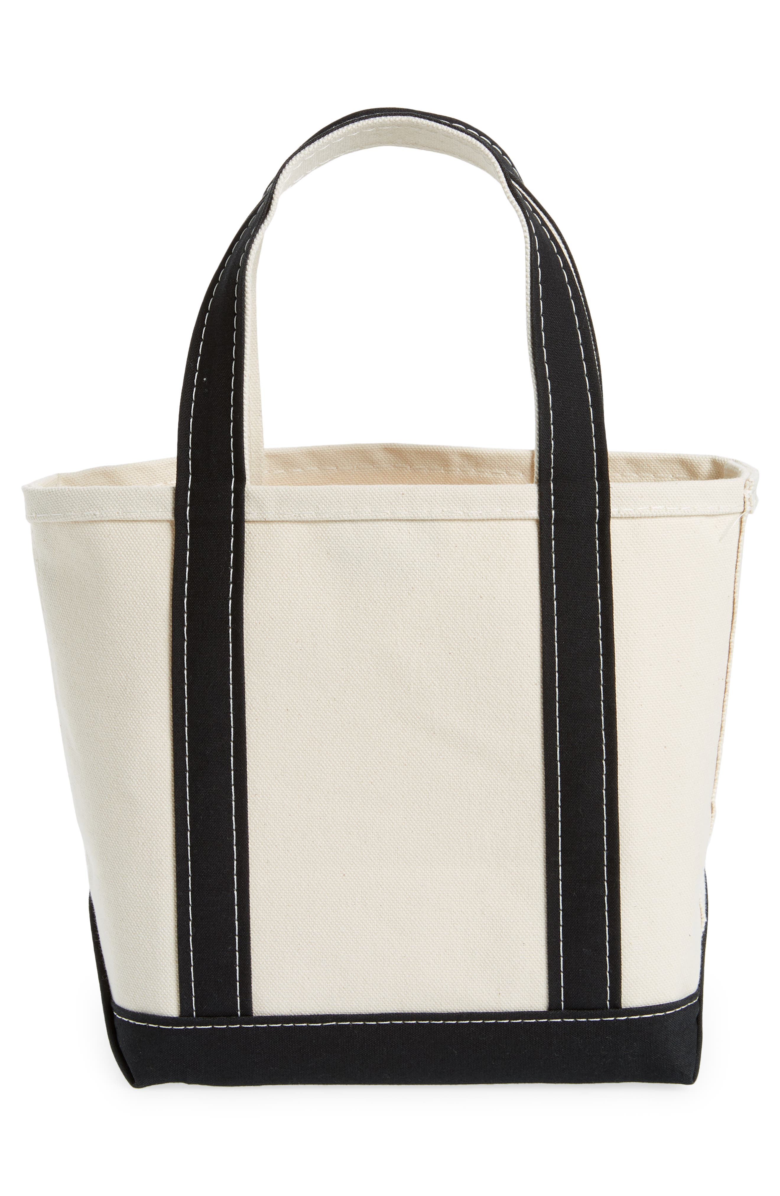 L.L.Bean Boat & Tote Cotton Canvas Bag, Alternate, color, 