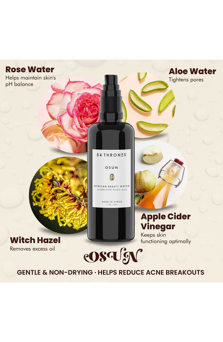 54 Thrones Osun African Beauty Water Hydrating Glow Mist, Alternate, color,