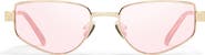 QUAY Hit Single 54mm Cat Eye Sunglasses