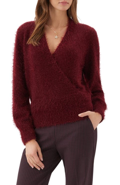 Eyelash Wrap Sweater