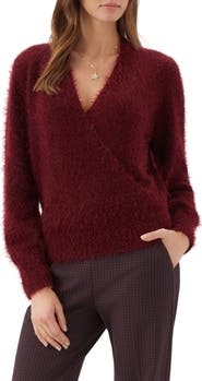 Karen Kane Eyelash Wrap Sweater