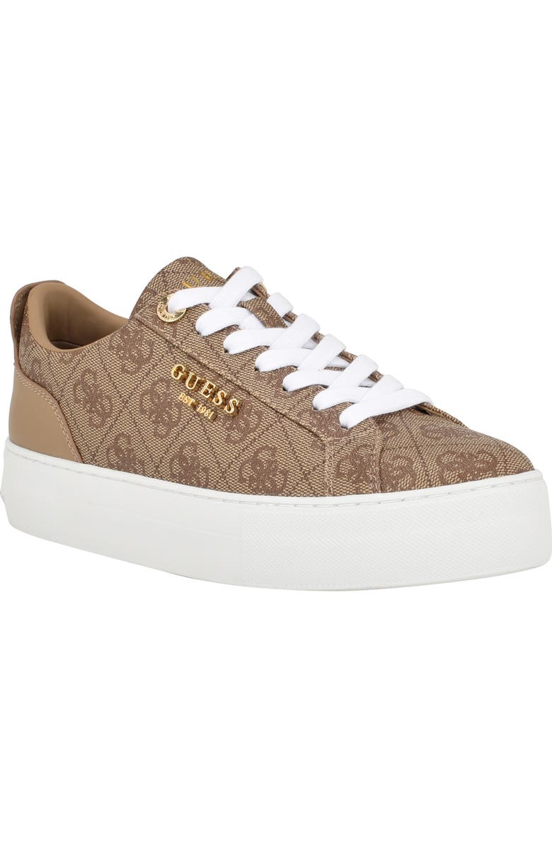GUESS Genza Platform Sneaker, Main, color,