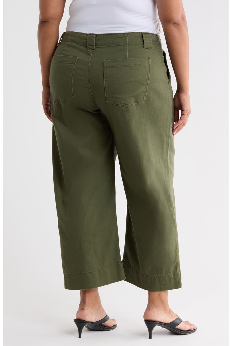 Ali Cropped Pants, Alternate, color, FATIGUE GREEN