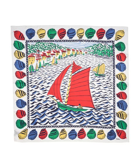 Sail Away Silk Square