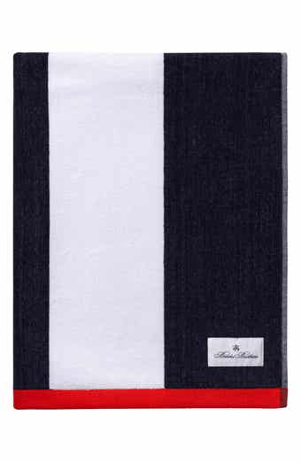 Nautical Blanket Stripe Turkish Cotton Bath Towel Nautical Blanket Stripe Turkish Cotton Bath Towel