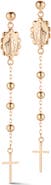 CHLOE AND MADISON Rosary Drop Earrings