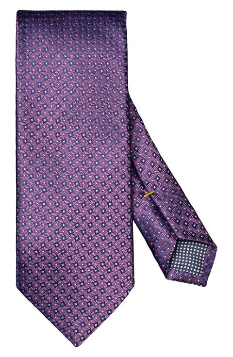 Medallion Silk Jacquard Tie