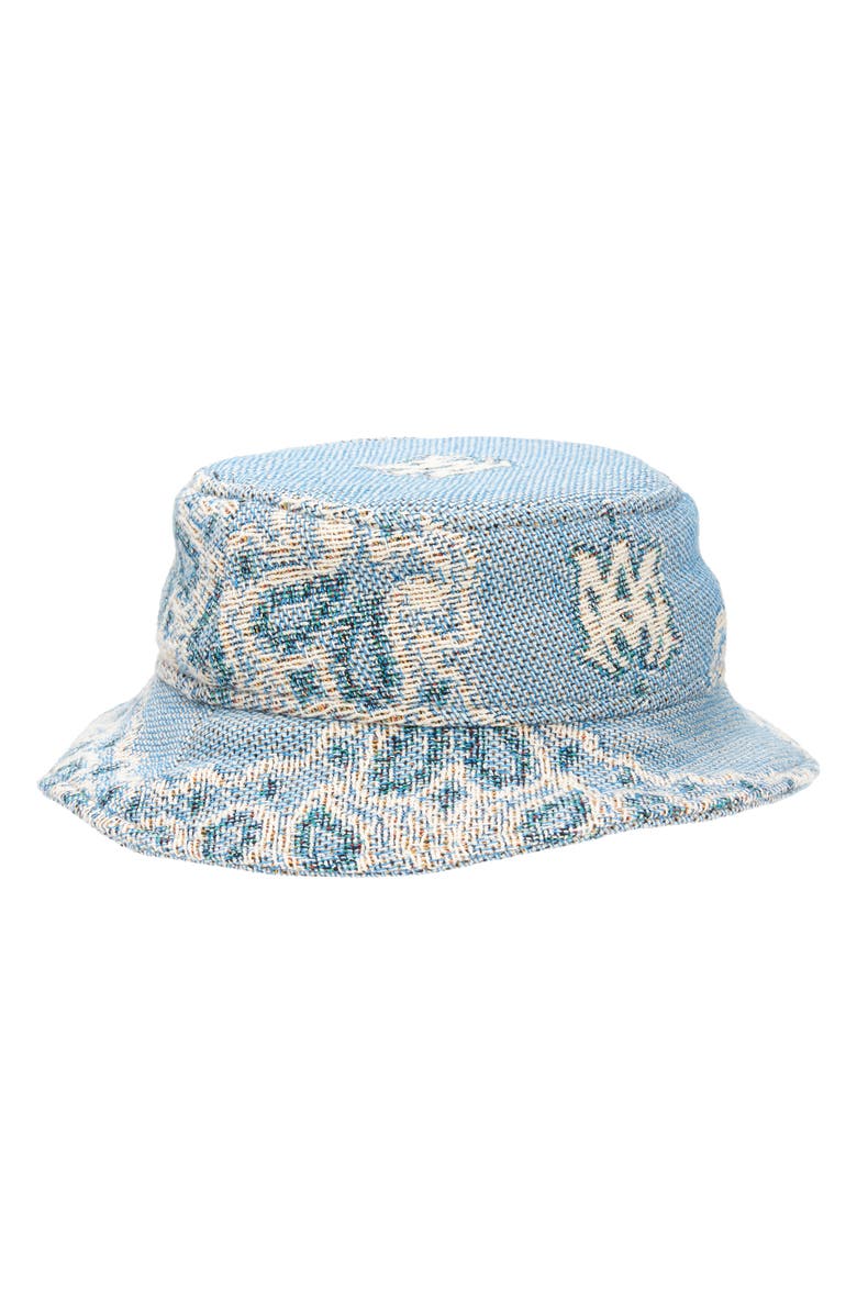 AMIRI MA Paisley Blanket Cotton Bucket Hat, Alternate, color,