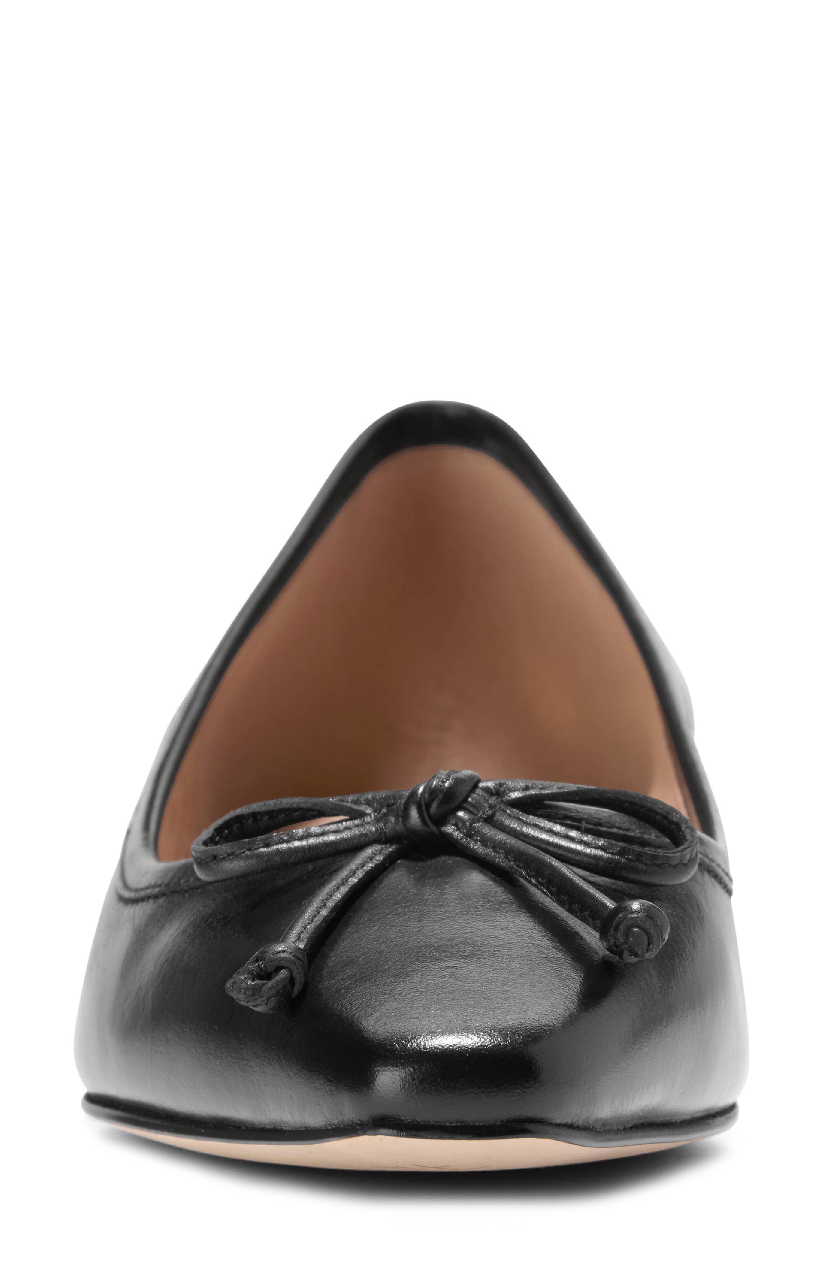 Cole Haan Paget Ballet Flat, Alternate, color, Black Leather