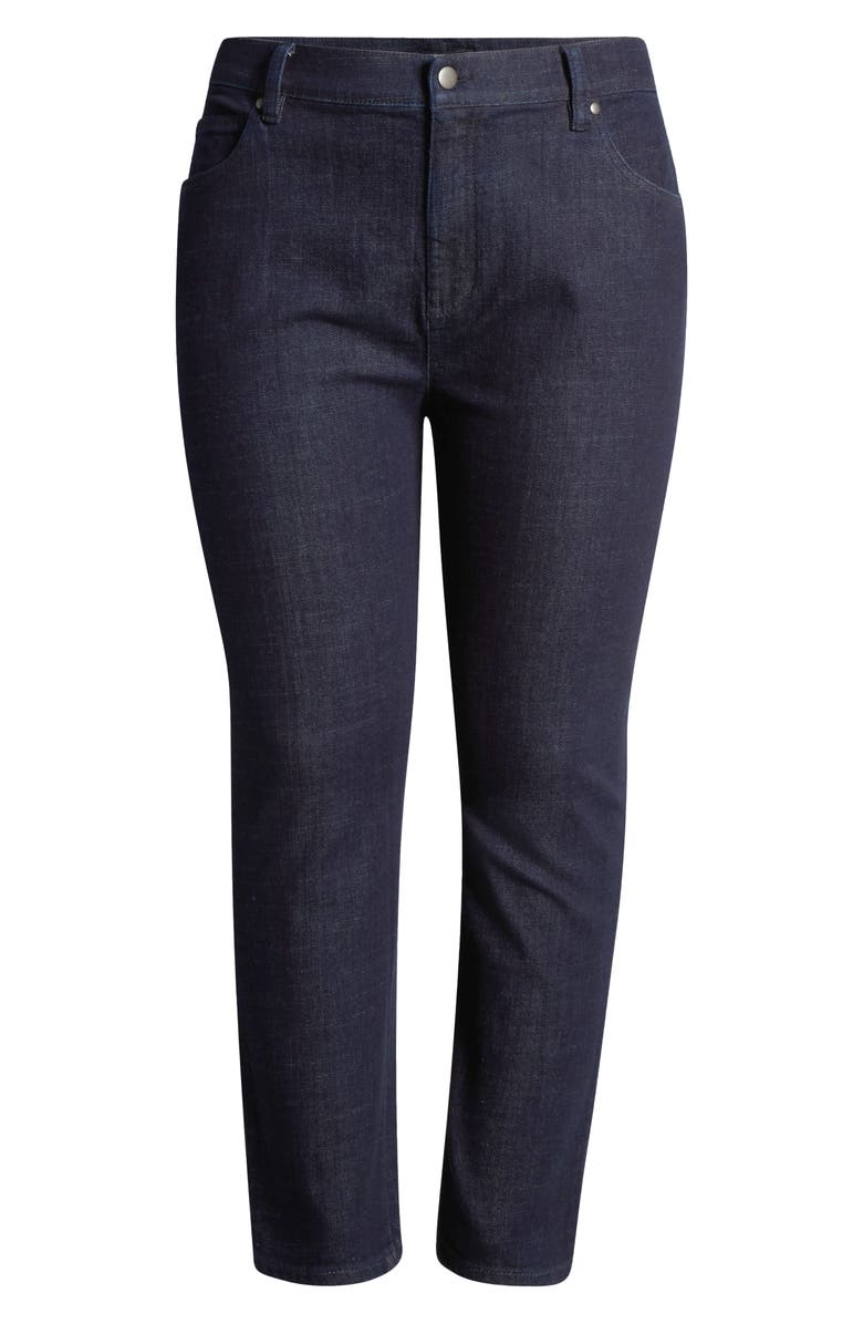 Eileen Fisher High Waist Slim Straight Jeans, Alternate, color,