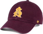 '47 Men's '47 Maroon Arizona State Sun Devils Clean Up Adjustable Hat
