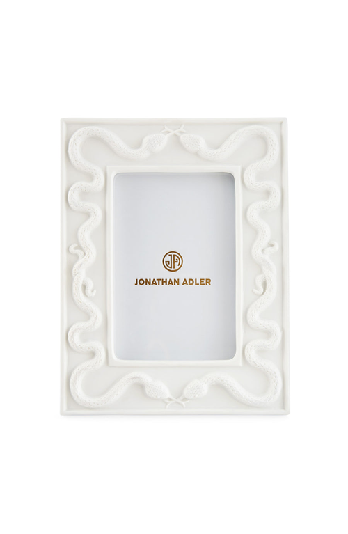 Jonathan Adler Eden Picture Frame In White