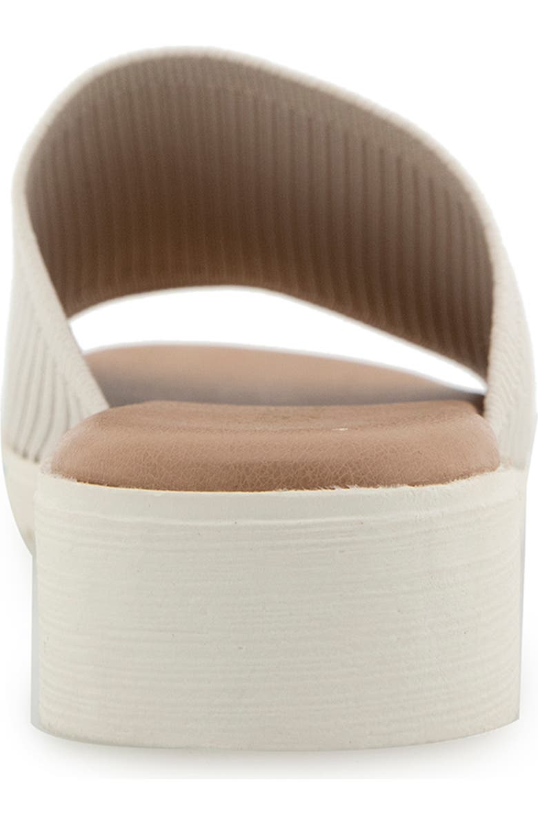Kensie Ellie Wedge Slide Sandal, Alternate, color, Beige