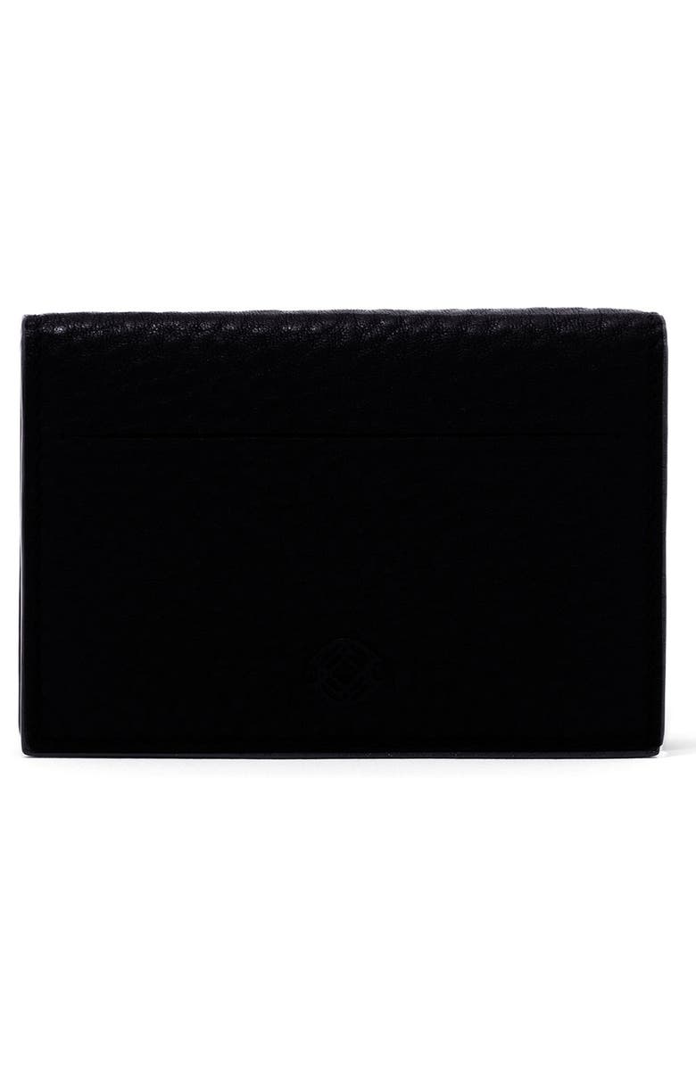Dagne Dover Accordion Leather Card Case, Alternate, color, 