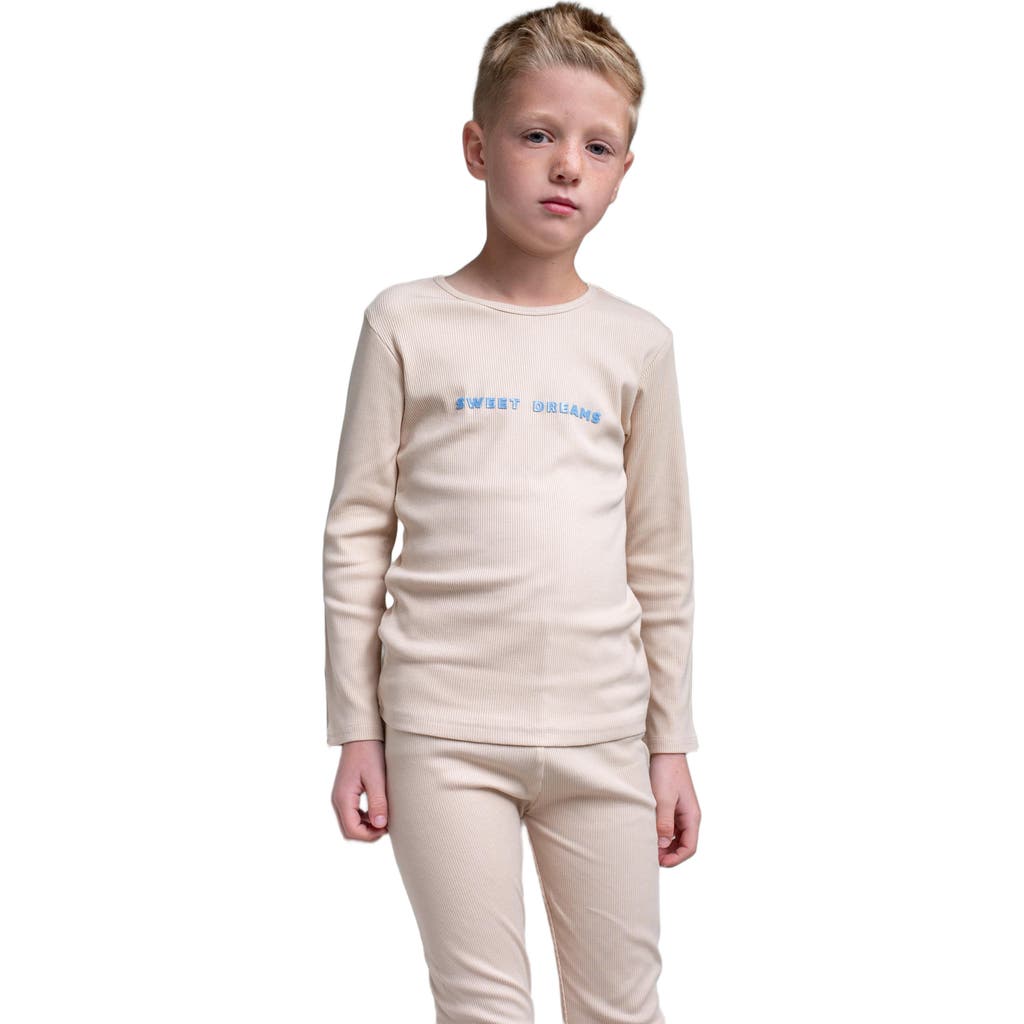 Noggiwear Sweet Dreams Loungewear Set In Neutral