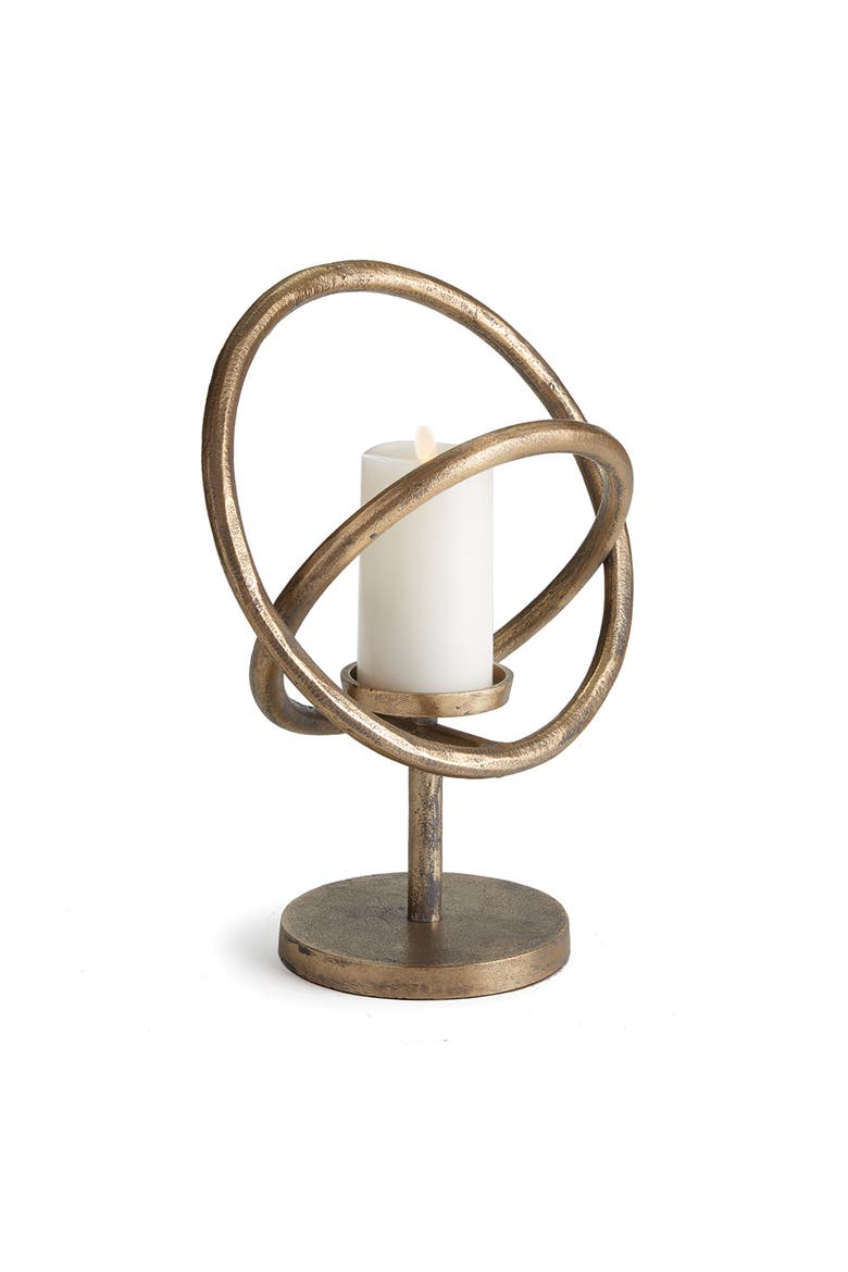 Da Vinci Candleholder 15", Main, color, Gold