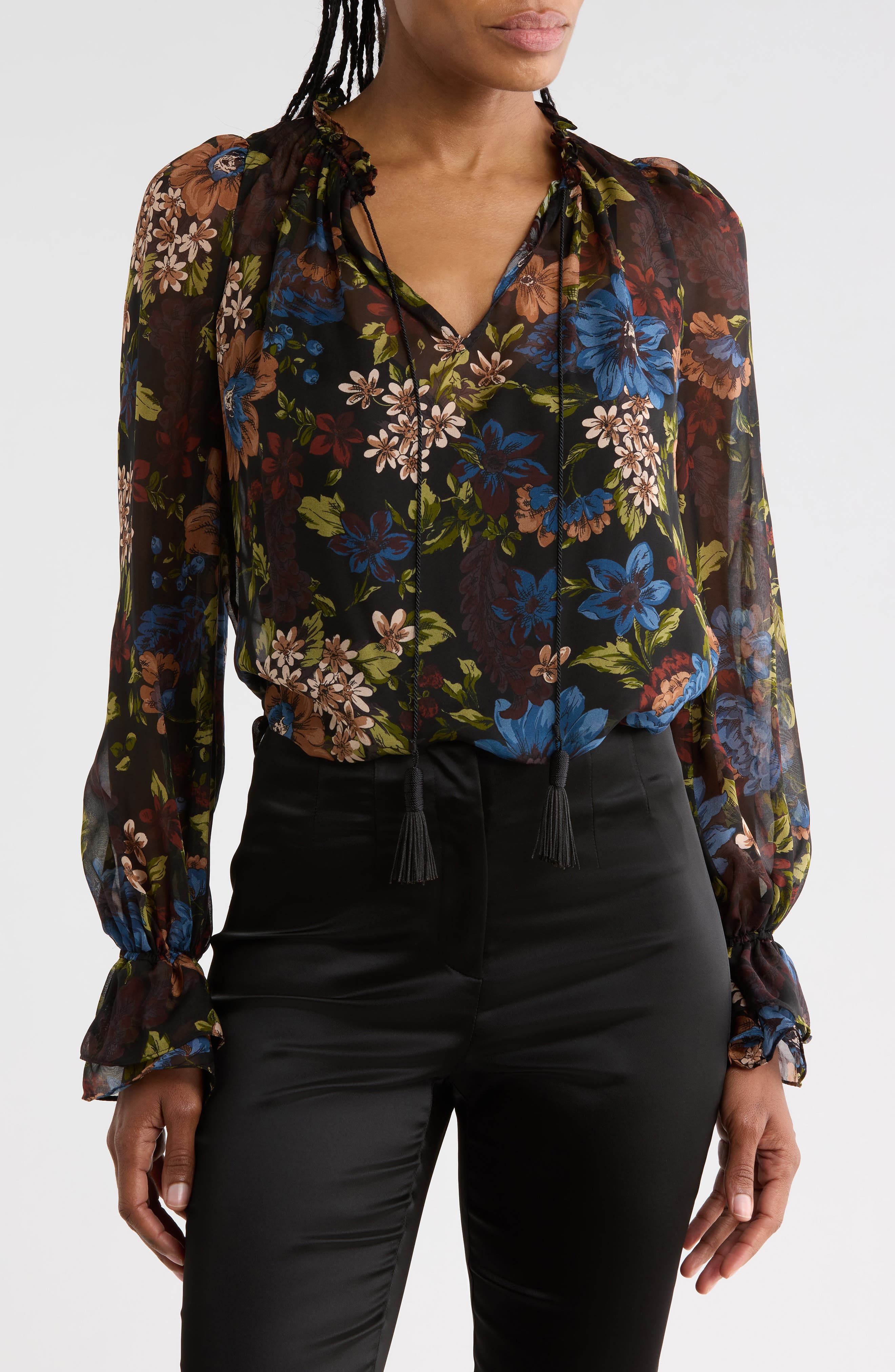 Maxime Silk Top