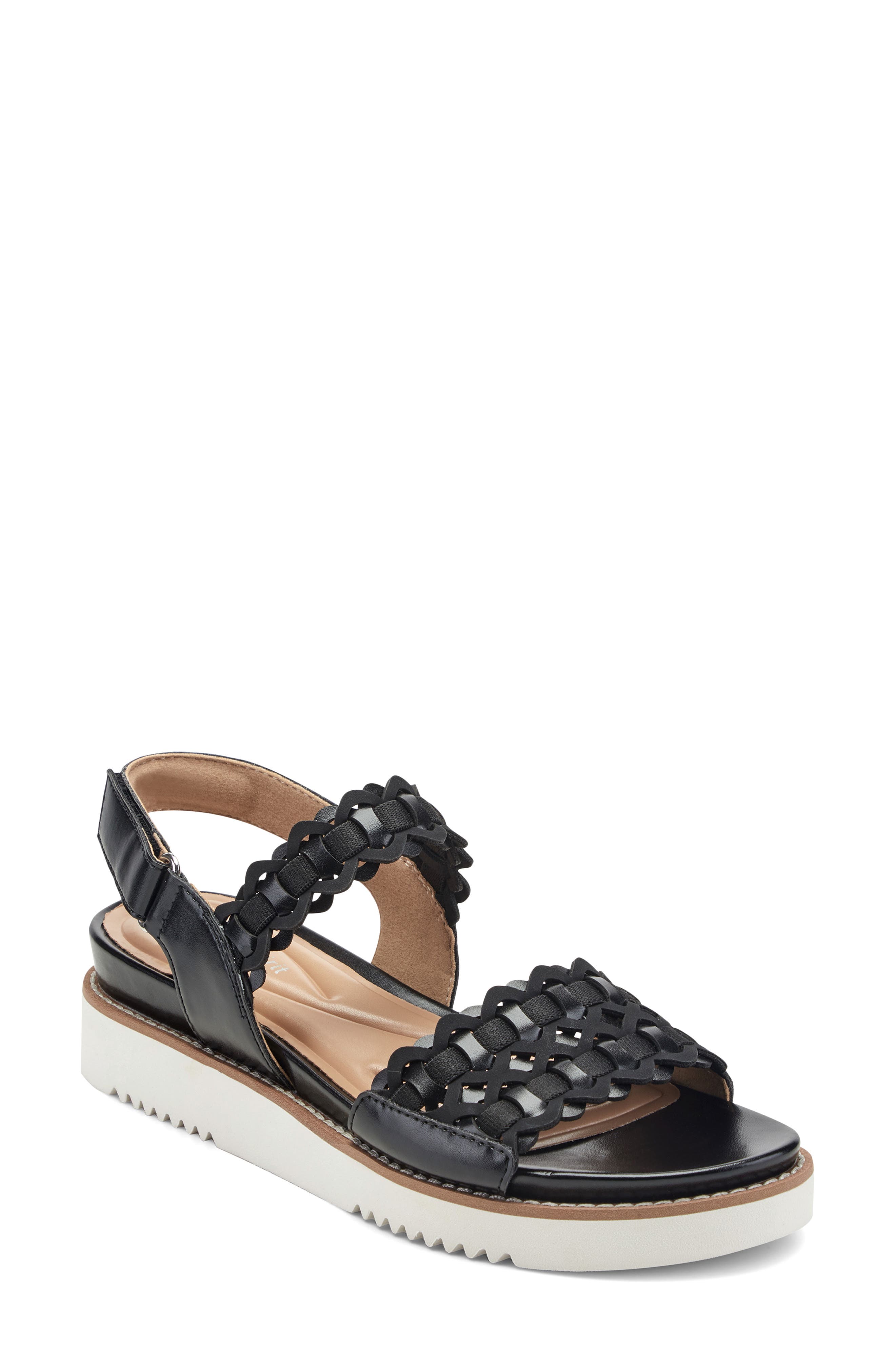 Easy Spirit Warna Sandal, Main, color, Black
