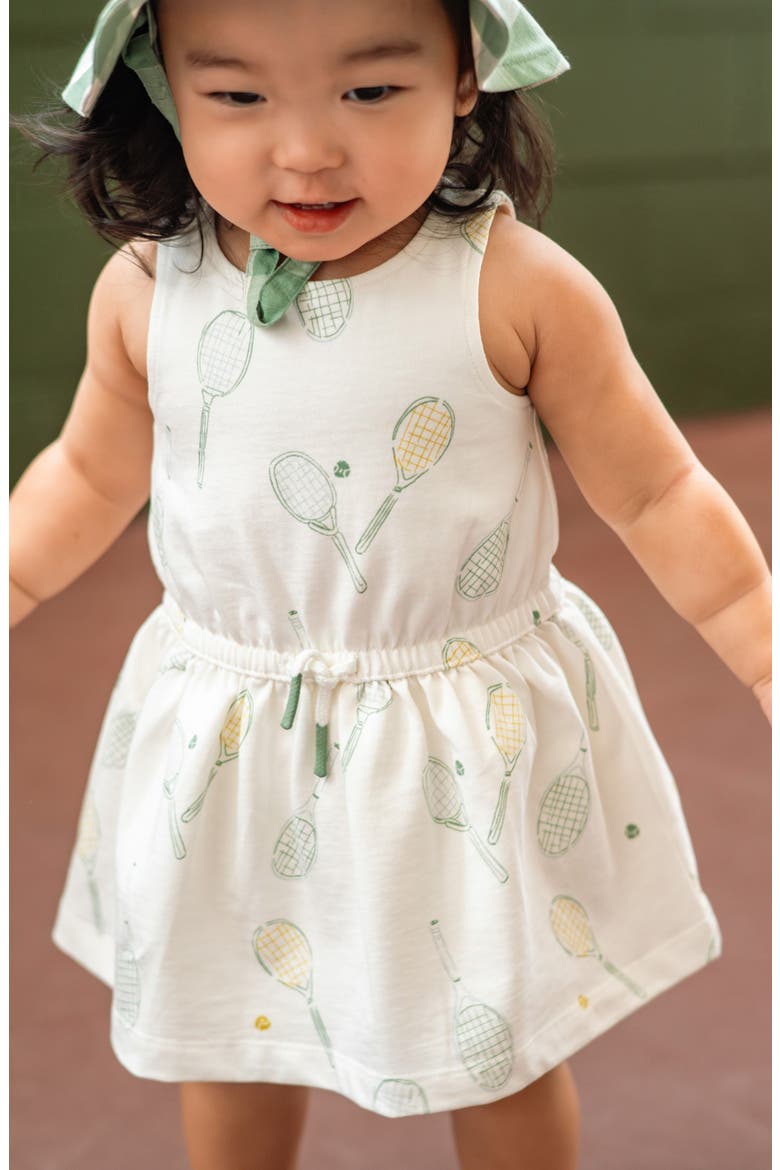 Tennis Organic Cotton Sundress, Alternate, color, DOUBLES