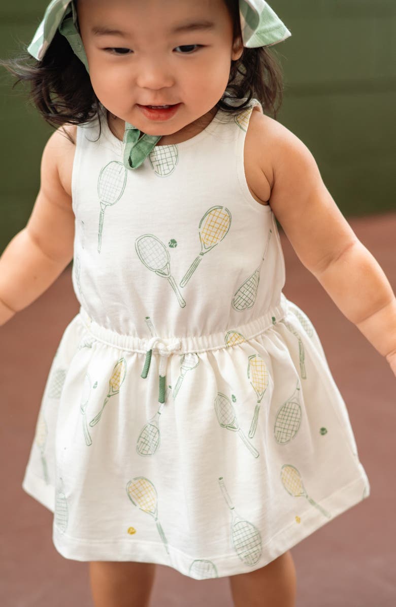 Pehr Tennis Organic Cotton Sundress, Alternate, color, Doubles