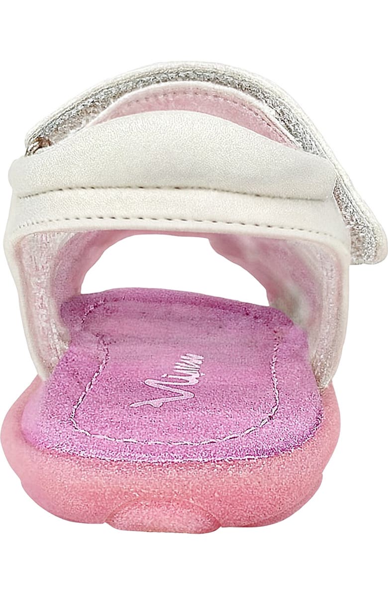 Nina Kids' Cristle Sandal, Alternate, color, White