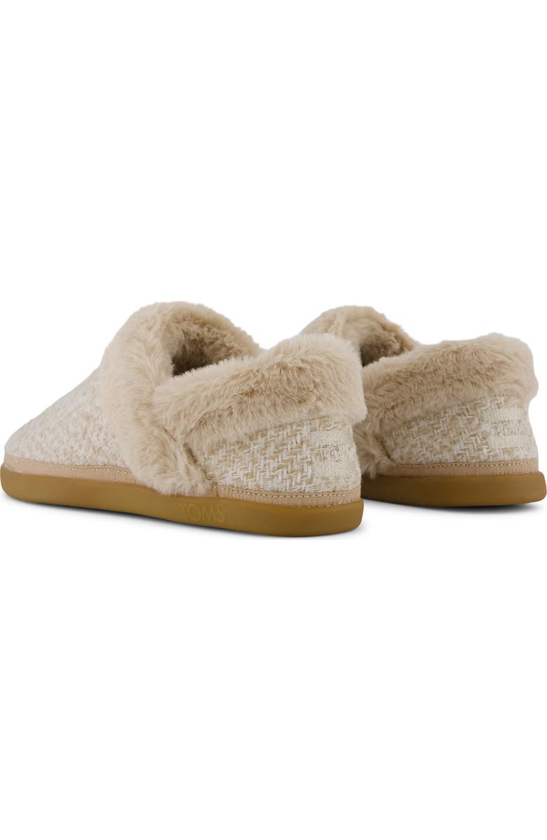 TOMS Oslo Faux-Fur Lined Convertible Slipper, Alternate, color, Beige/ Khaki