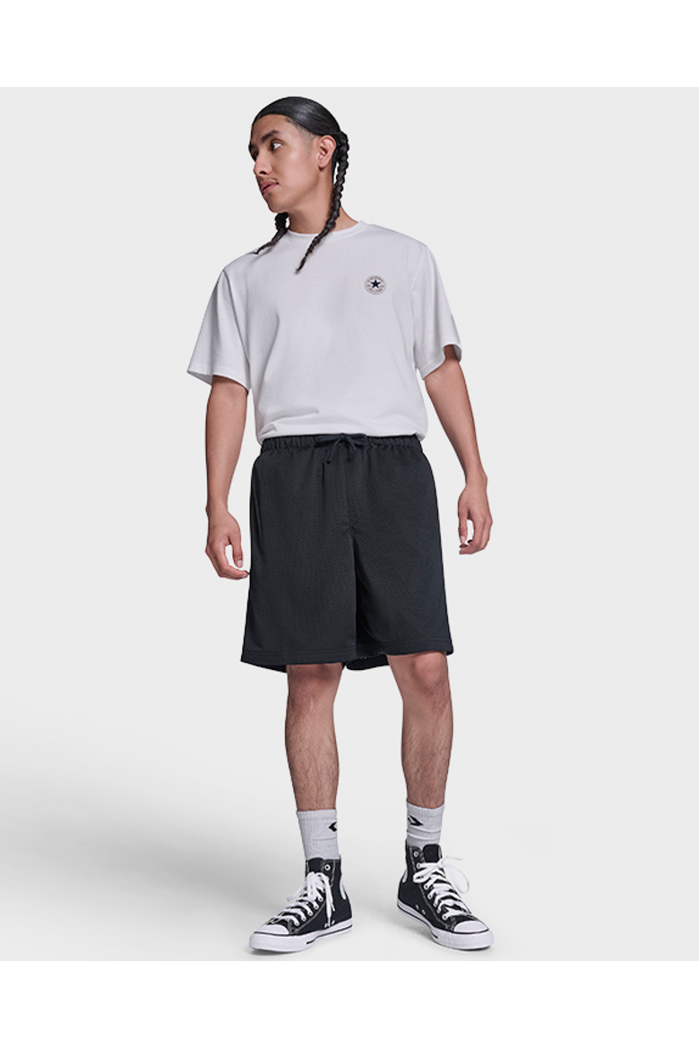 Men's Converse Star Mesh Short, Alternate, color, CONVERSE BLACK