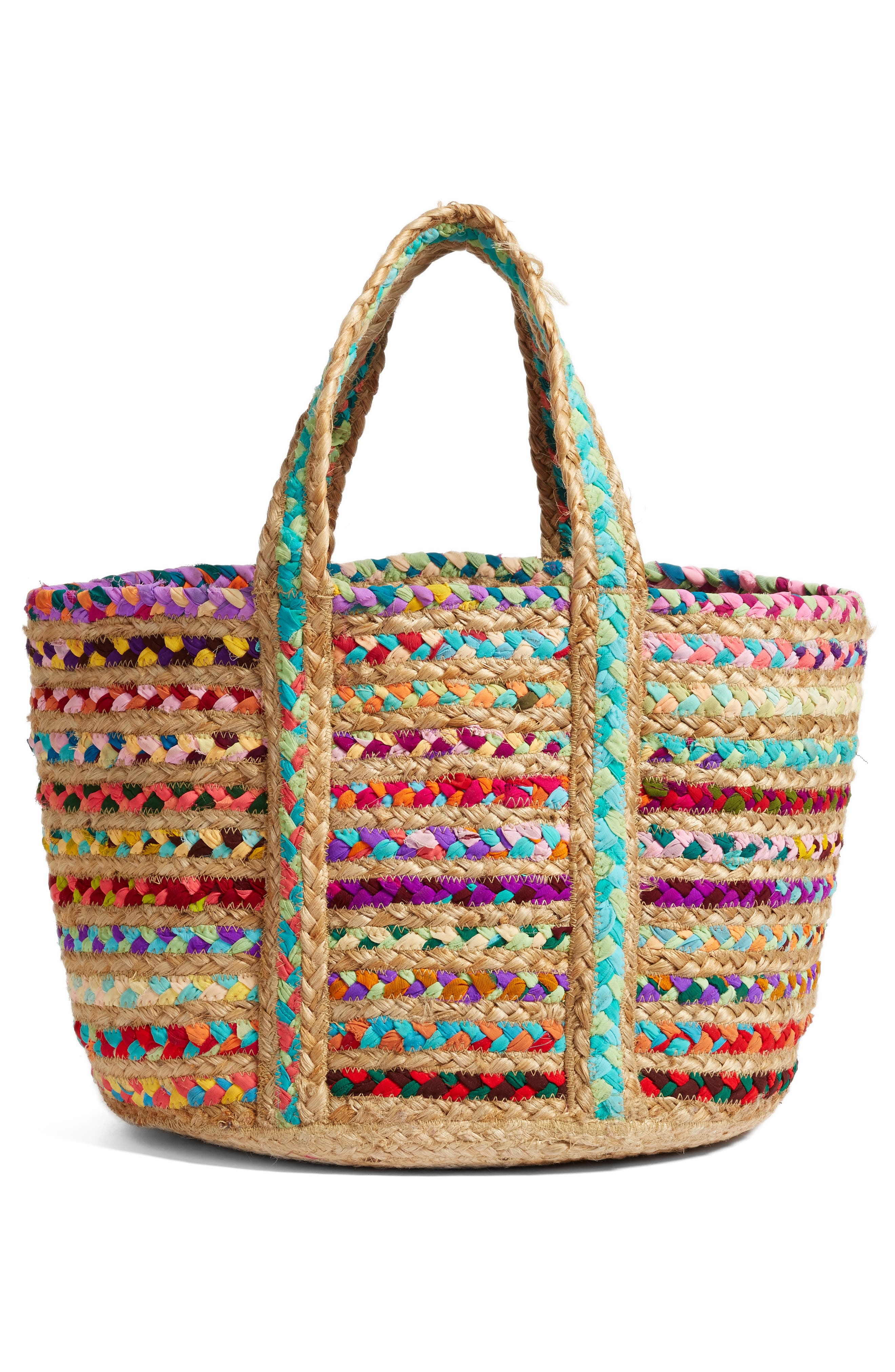 Shiraleah Mirabel Woven Tote, Alternate, color, 