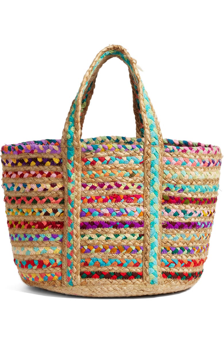 Shiraleah Mirabel Woven Tote, Alternate, color,