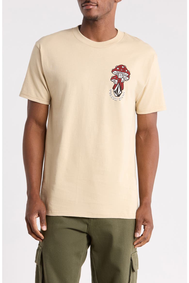 Fun Guy Graphic T-Shirt, Main, color, SAND
