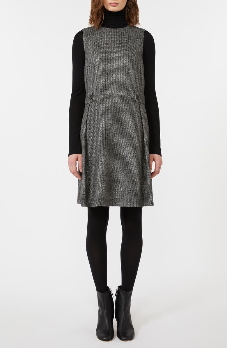 Weekend Max Mara Riad Sleeveless Dress, Main, color, Dark Grey