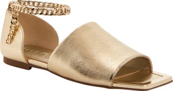 Katy Perry Caught Up Square Toe Anklet Sandal (Women