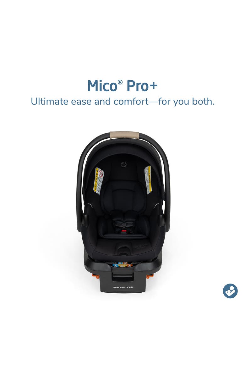 Mico™ Pro+ Infant Car Seat & Base, Alternate, color, SEA SHADOW