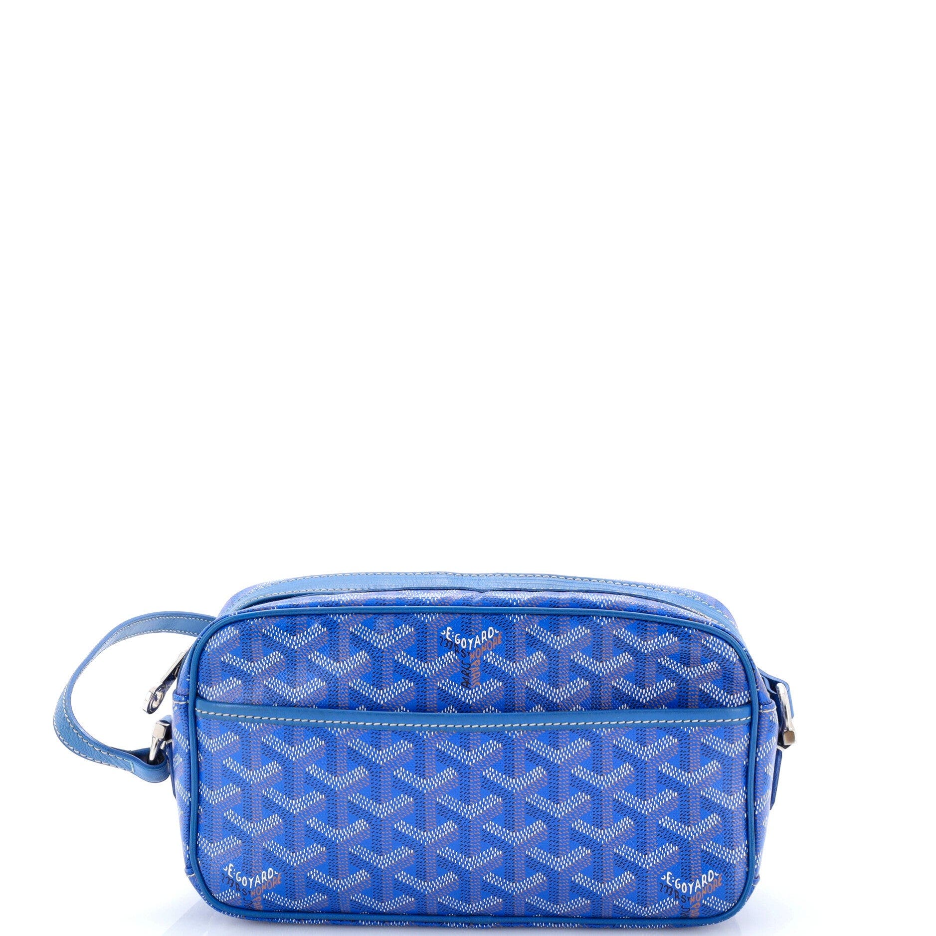 Cap Vert Bag Coated Canvas, Main, color, Blue