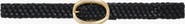 ANINE BING Signature Link Braided Belt