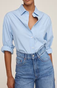 DL1961 Faye Oversize Button-Up Shirt