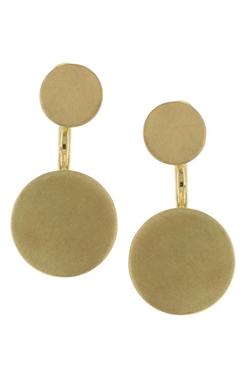 Circle Drop Earrings