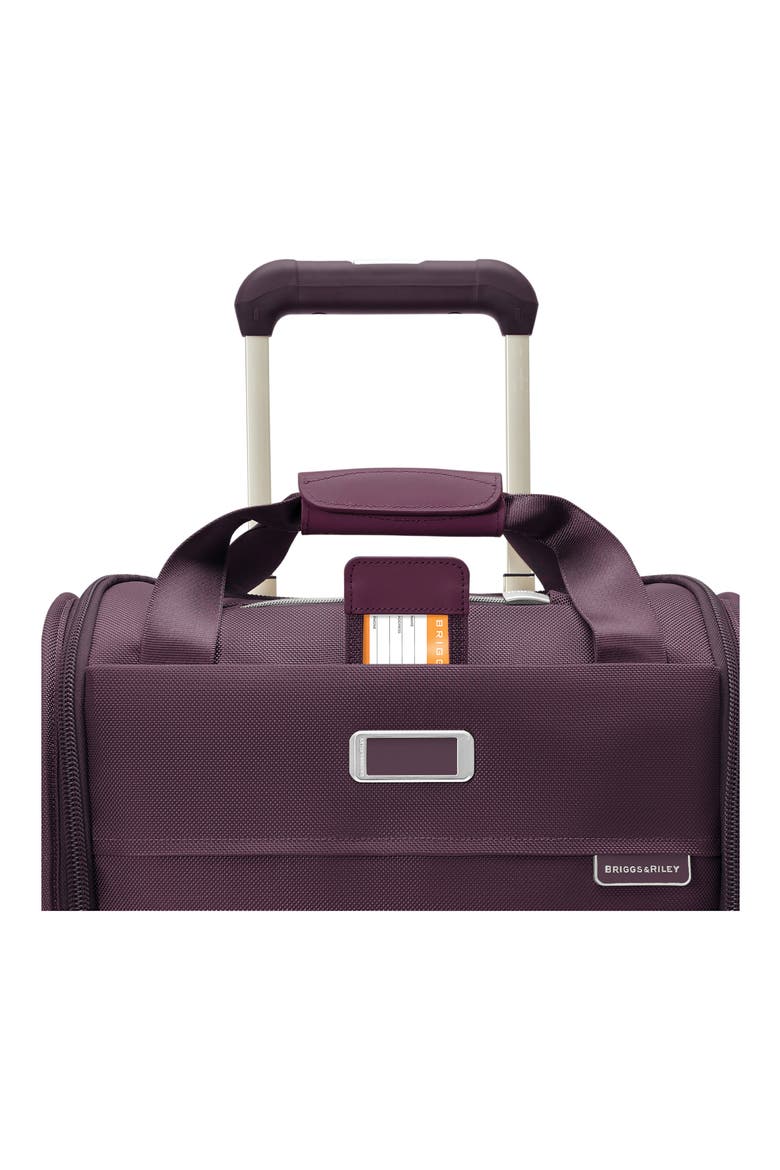 Baseline Cabin Spinner Carry-On Bag, Alternate, color, PLUM