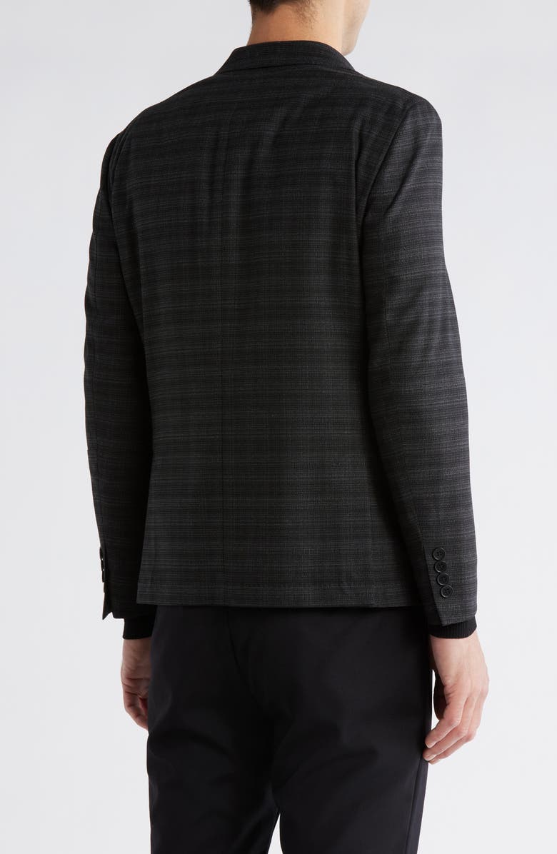 Calvin Klein Two-Button Sport Coat, Alternate, color, Charcoal