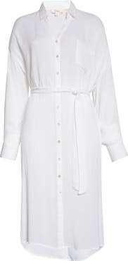 Elan Long Sleeve Shirtdress