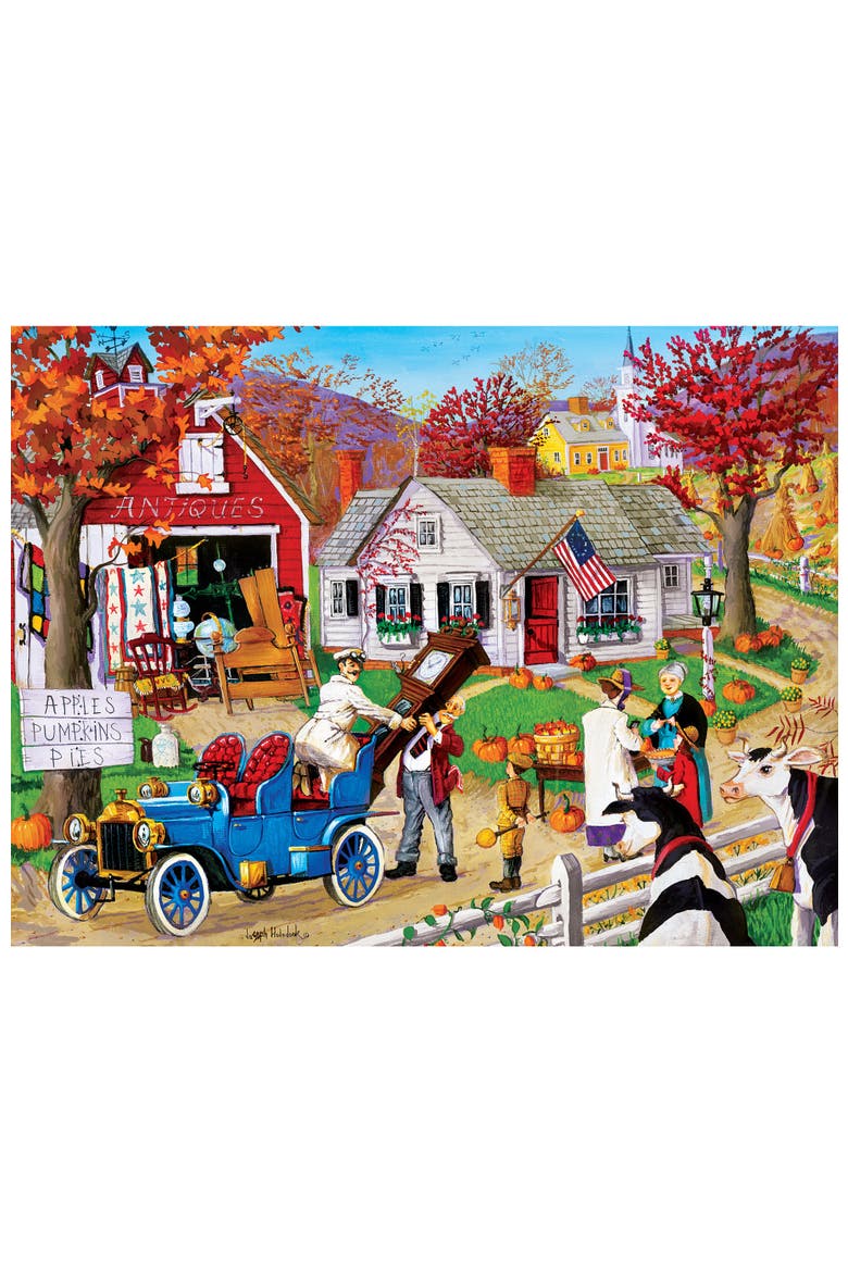 Fall Finds 300 Piece Jigsaw Puzzle, Alternate, color, Multicolor