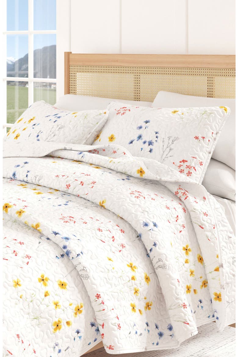 Wildflower Quilt & Sham Set, Alternate, color, WILDFLOWERS