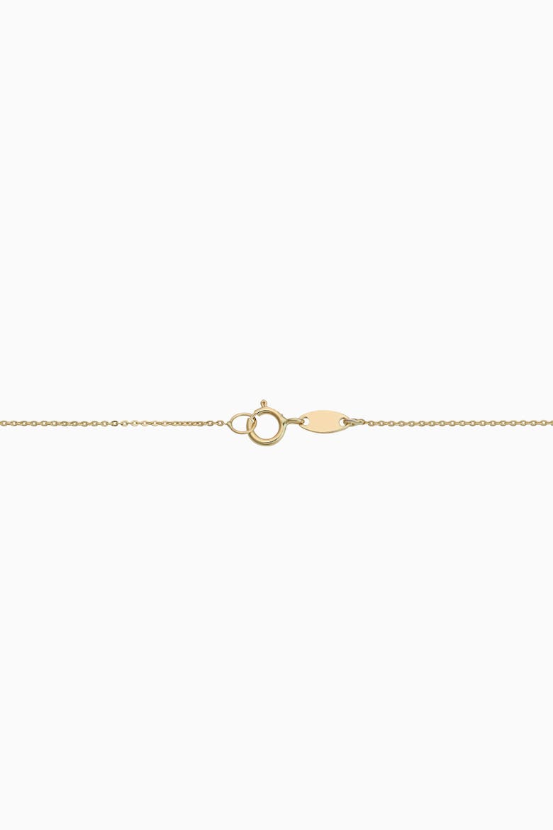 14K Gold Kiss Me Pendant Necklace, Alternate, color, Yellow Gold