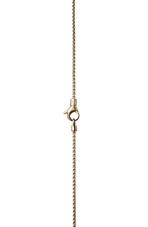John Hardy Curb Chain Necklace, 2.1mm In Gold