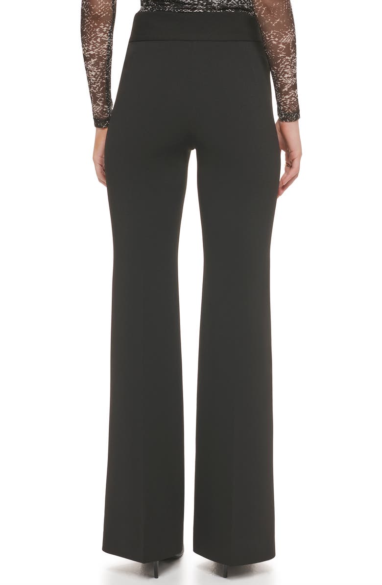 DKNY High Waist Wide Leg Career Pants, Alternate, color,