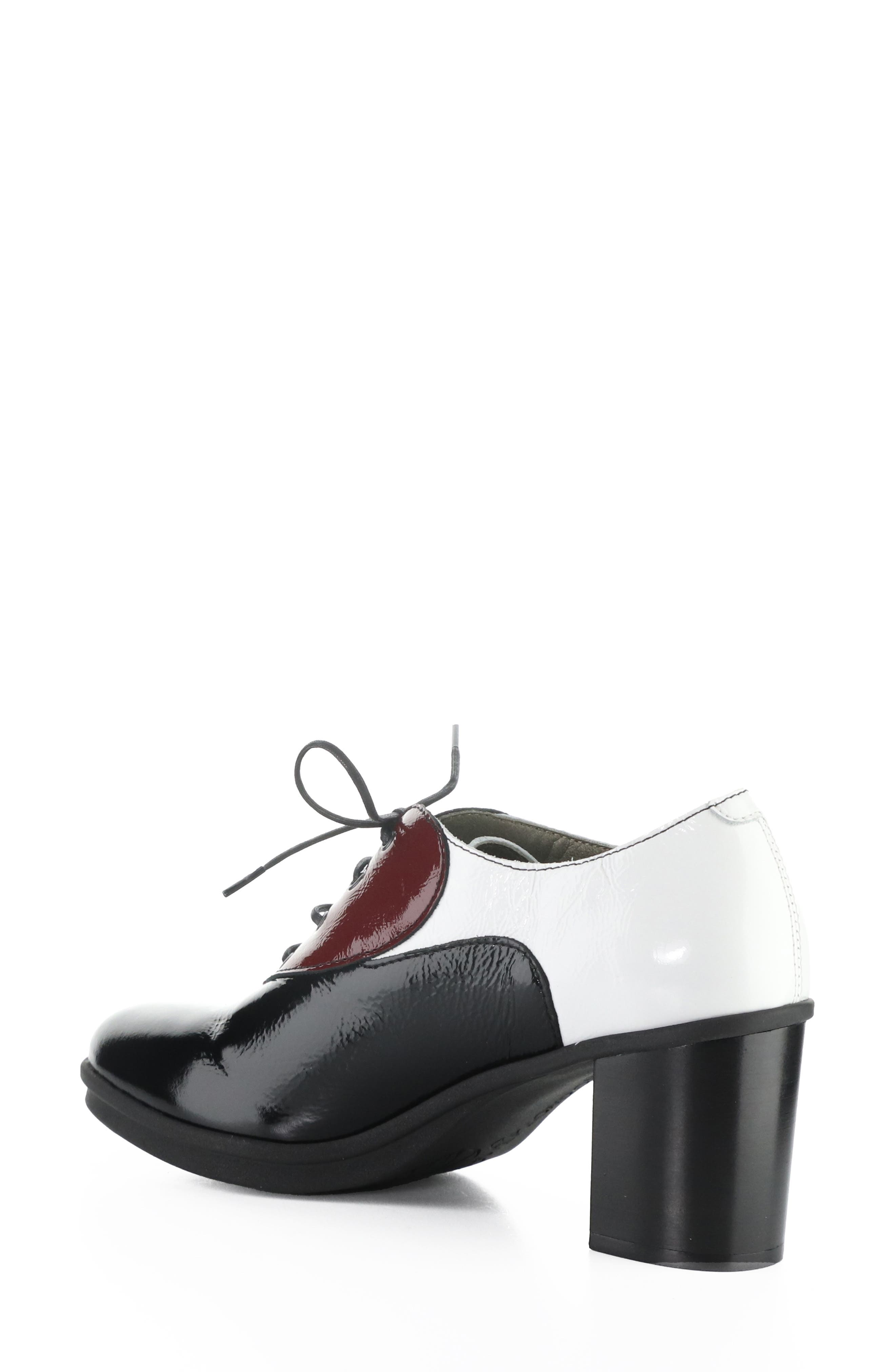 Geil Block Heel Pump, Alternate, color, 000 BLACK MULTI